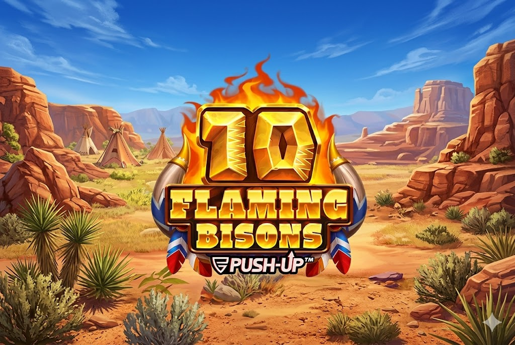 10 Flaming Bisons — Push Gaming