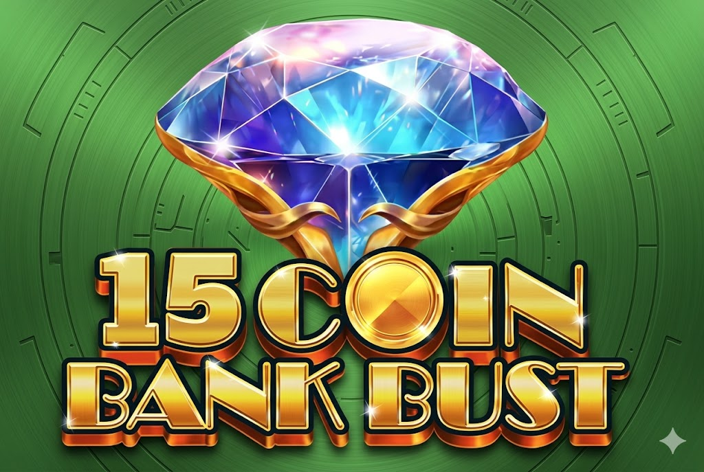 15 Coin Bank Bust — Qora Games
