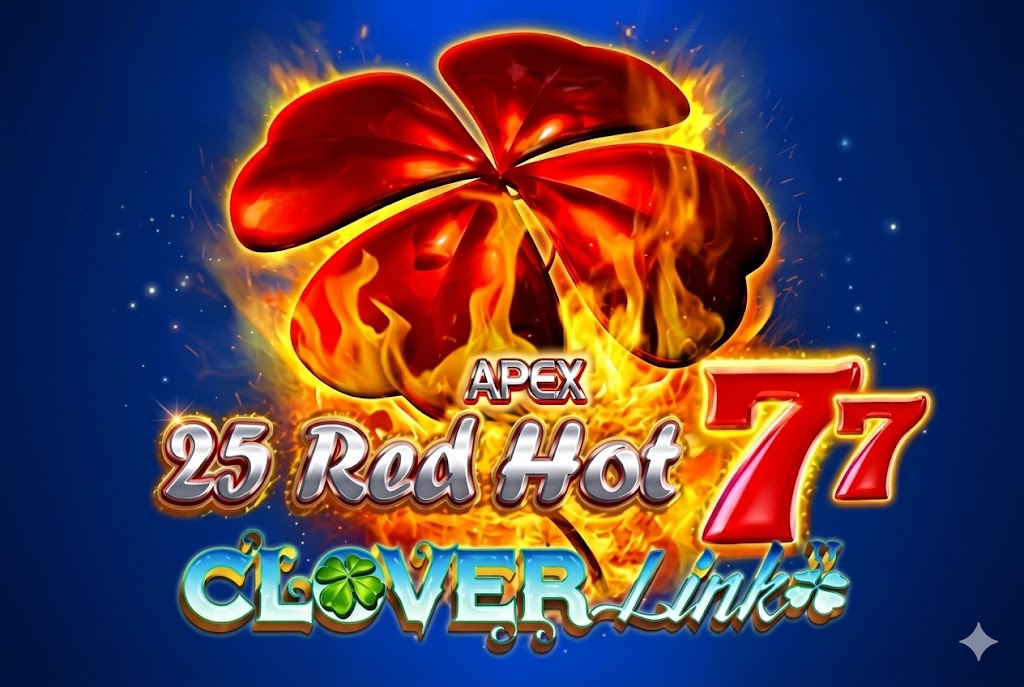25 Red Hot Clover Link — Novomatic