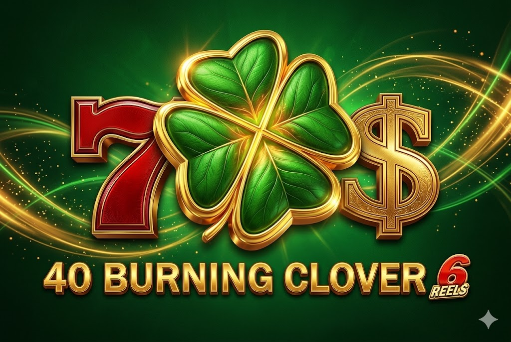 40 Burning Clover 6 Reels — EGT