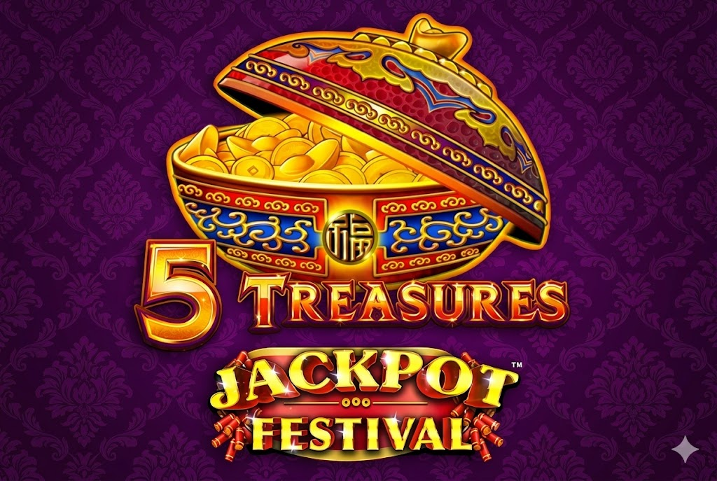 5 Treasures Jackpot Festival — Light & Wonder