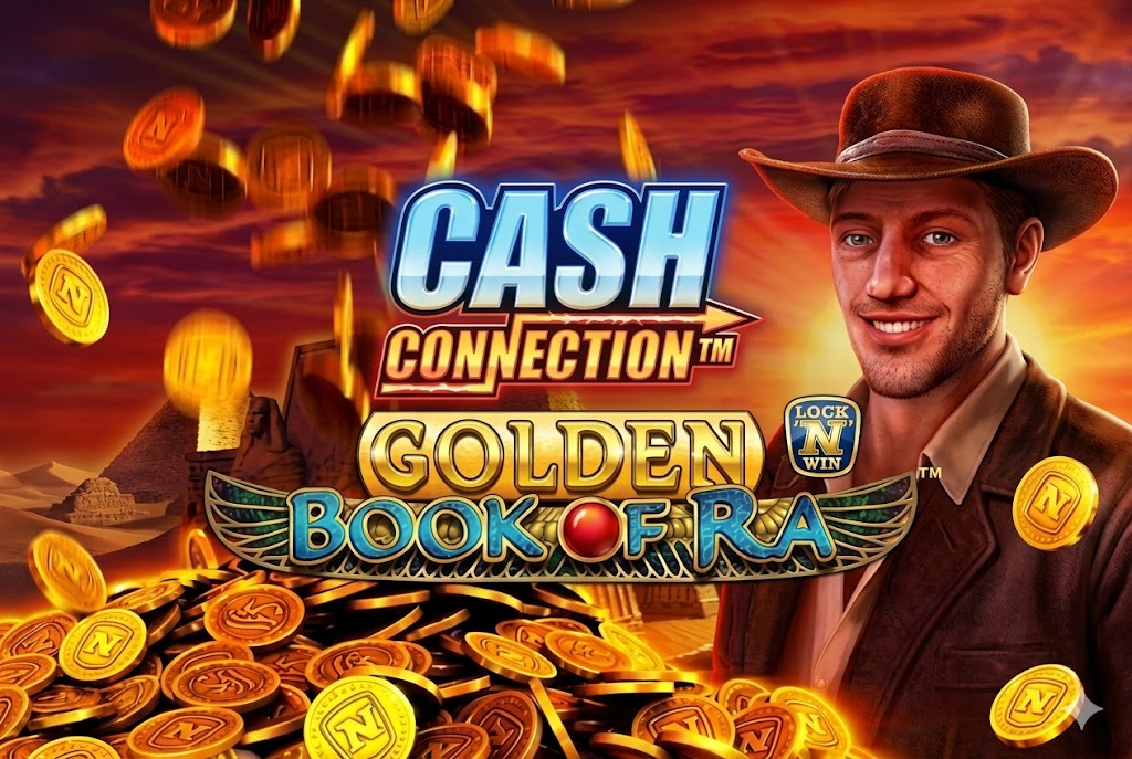 Cash Connection Golden Book Of Ra — Novomatic