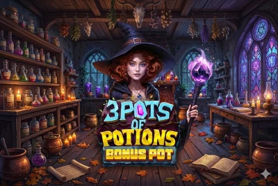 3 Pots of Potions Bonus Pot